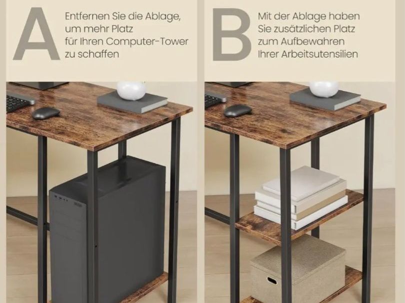 Schreibtische: Moderner Eck-Schreibtisch – Gebraucht aus Beromünster von Serenata 3