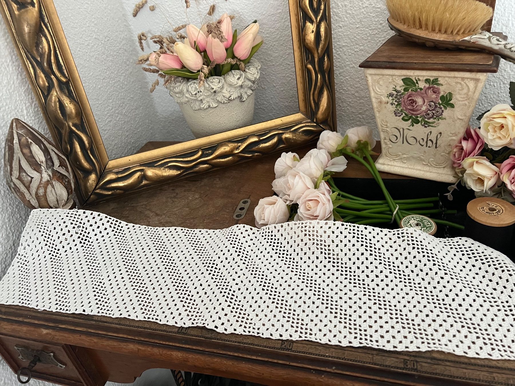 Stoffe: Alte, antike Spitzen - Gehäkelt - Shabby – Neu (gemäss Beschreibung) aus Walzenhausen von Cerna007 6