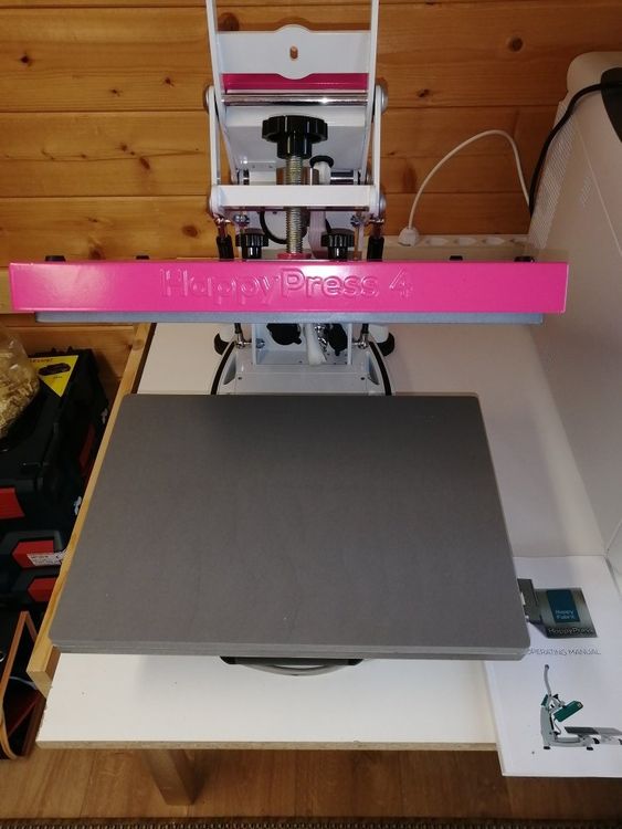 Presse De Transfert HappyPress 1.0 - Pour Textiles, Films Flex Et Floqués - Occasion