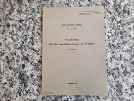 A 91 d Vorschriften für die Demobilmachung von Truppen