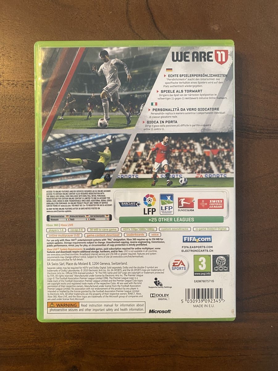 Microsoft Spiele: FIFA 11 für Xbox 360 – Gebraucht aus Thunstetten von Virus_33 2