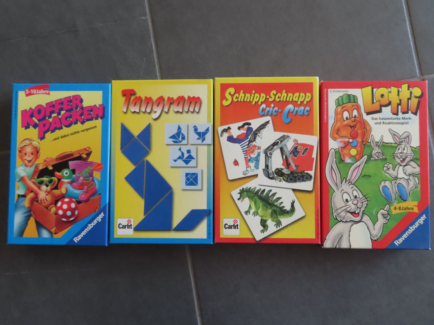 Ravensburger Giochi: 4 Spiele-Klassiker ab 3 Jahren +++top+++ – Usato da Wallenried venduto da Asyano
