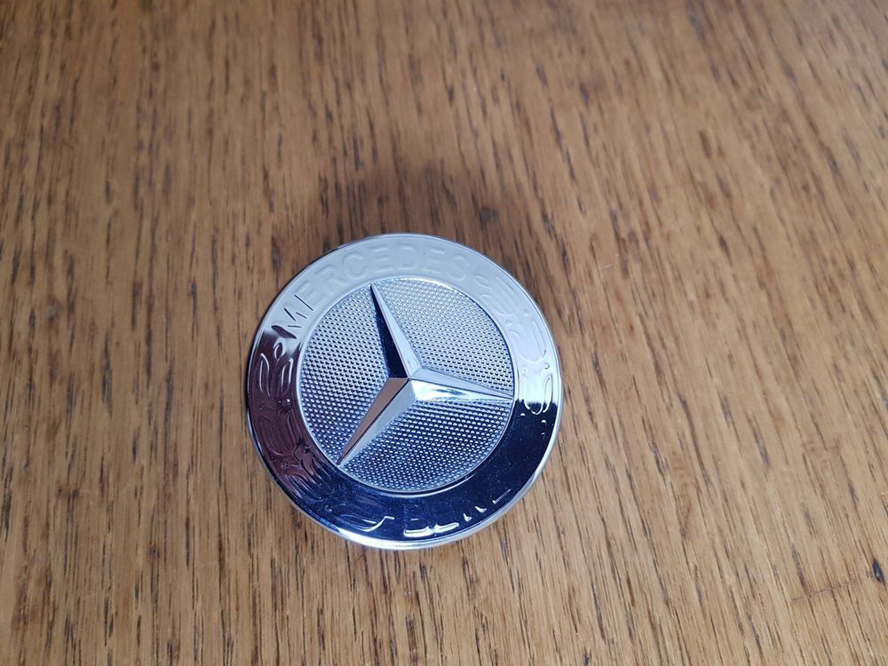 Mercedes Motorhaube Stern Emblem 57mm