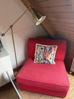 SET Sessel+Kissen+Stehlampe