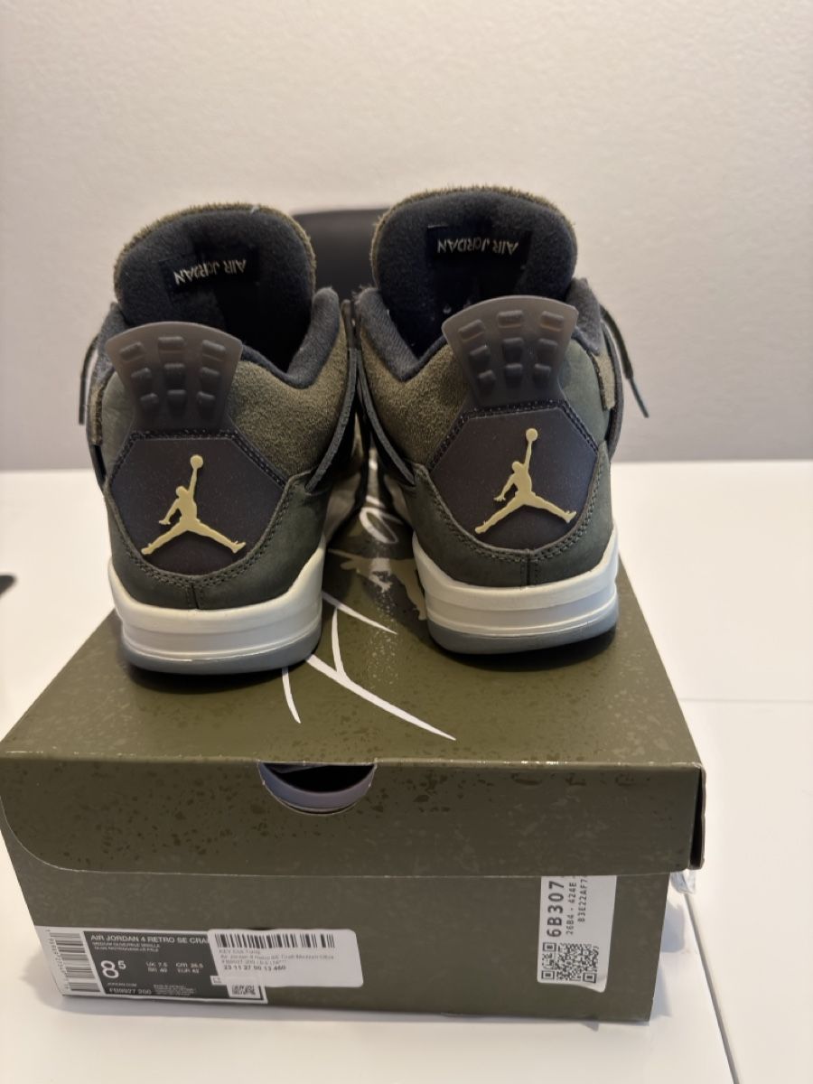 Jordan Herrenschuhe: Jordan 4 Rétro SE Craft vert olive – Gebraucht aus Villars sur glane von Energon2010 2
