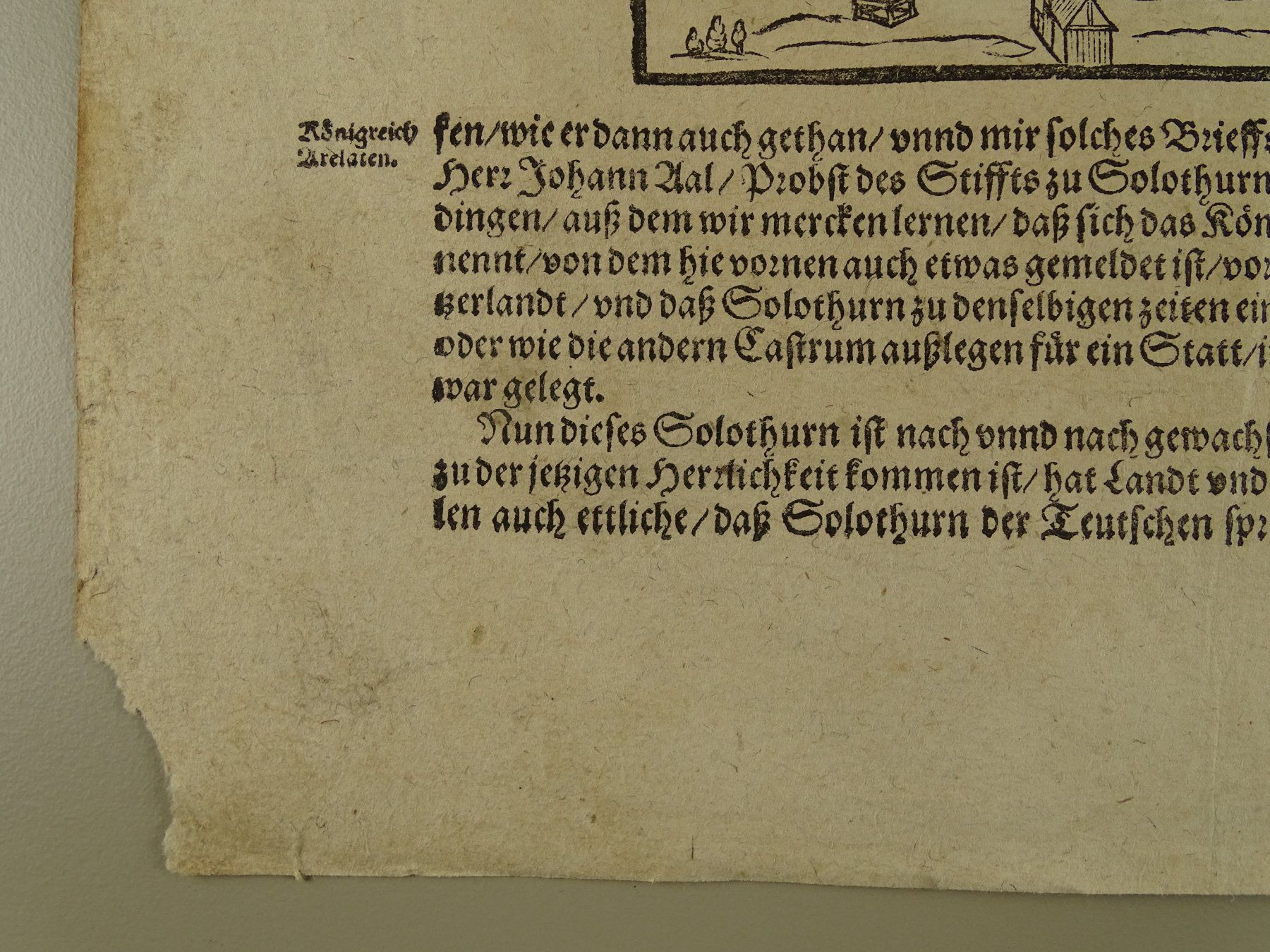 Incisioni: SOLOTHURN HOLZSCHNITT UM 1570 – Usato da Grüningen venduto da Kartensammler 6