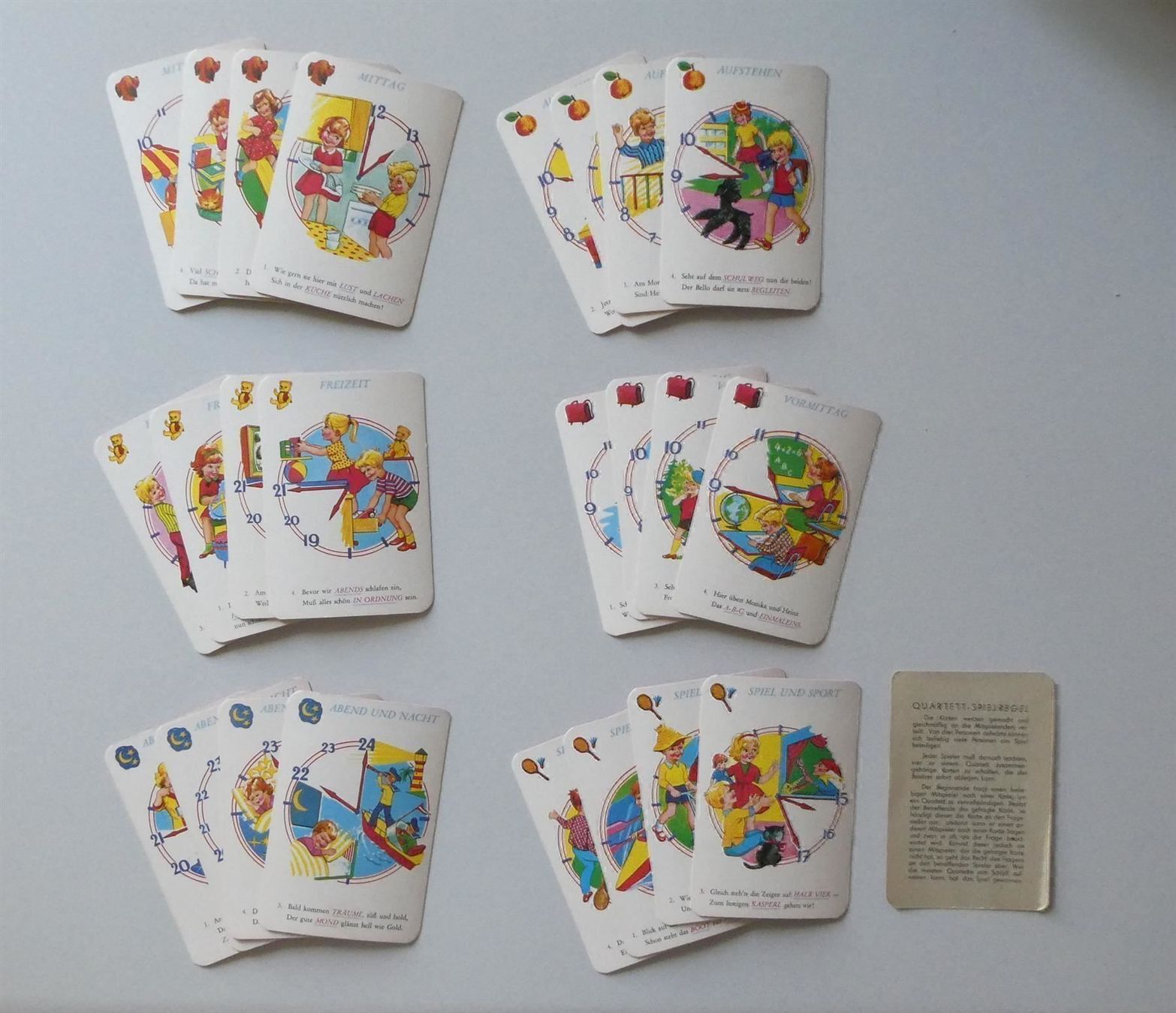 Giochi: Quartett Meine Uhr – Usato da Frauenfeld venduto da Astra13 1