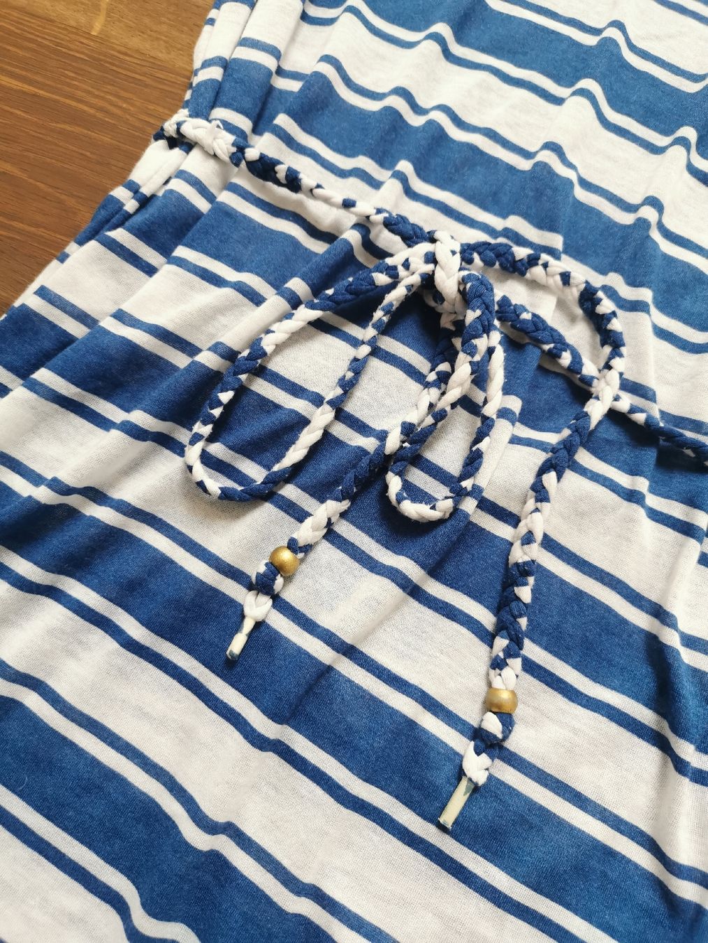 Kleider: Sommerkleid maritim blau-weiss Gr. S – Gebraucht aus Obergerlafingen von Sigus 1