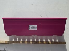 2 Stk. pinke Pflanzentröge, Blumenkistli für Balkon 🌷