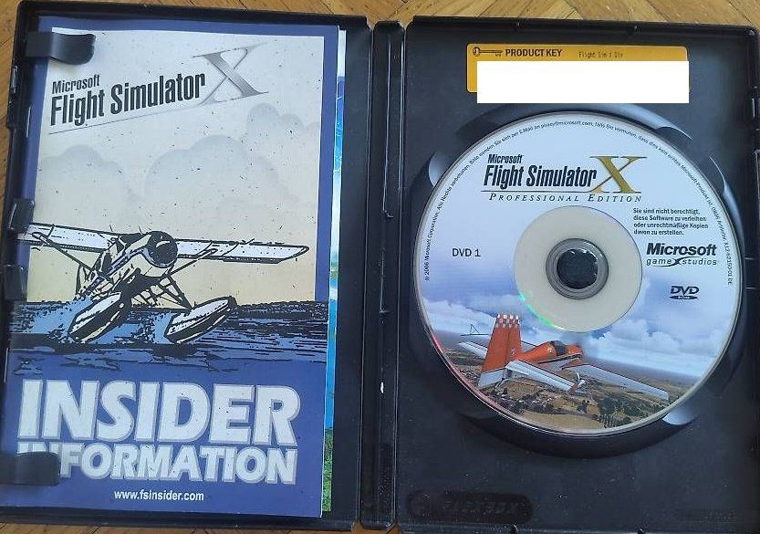 Microsoft Giochi: Flight Simulator X - Professional Edition mit PRODUCT-KEY – Nuovo (secondo la descrizione) da Basel venduto da Luge 1