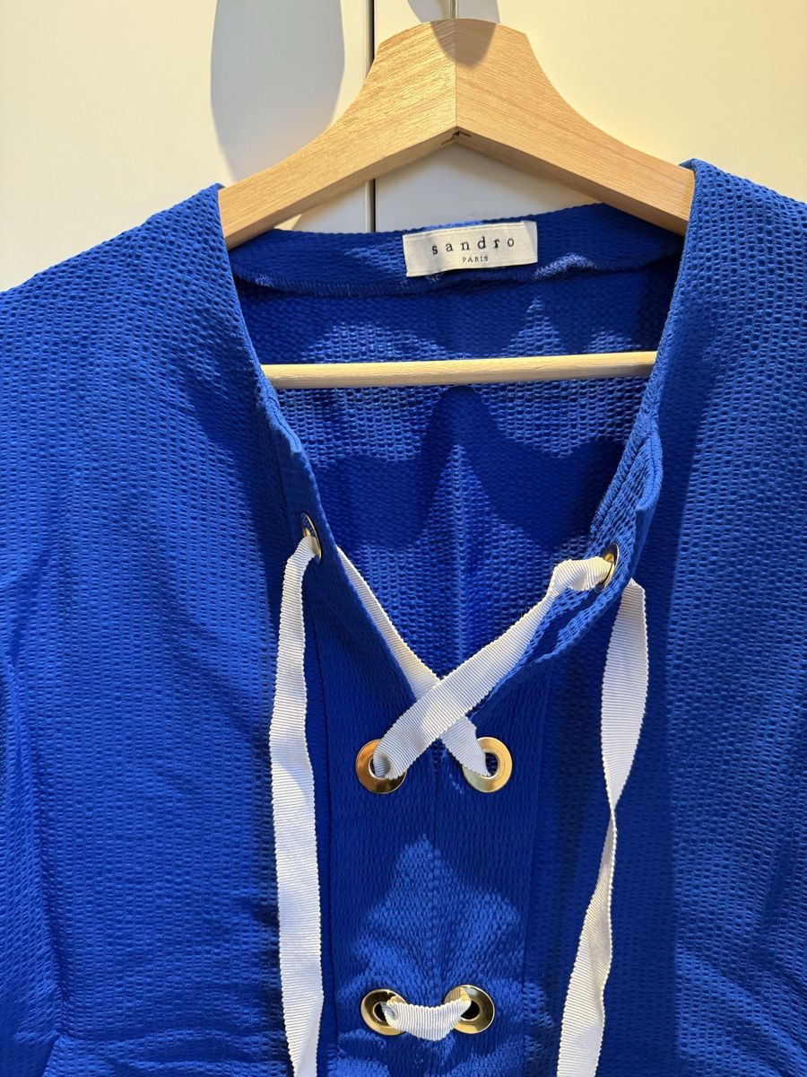 Sandro Tops: Sandro royal blue top size XS - S – Neu (gemäss Beschreibung) aus Bovernier von jba_cr9f