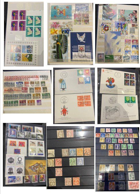 Tous les timbres: Collection timbre Suisse – D'occasion à La Chaux-de-Fonds par Rousseau-65 3