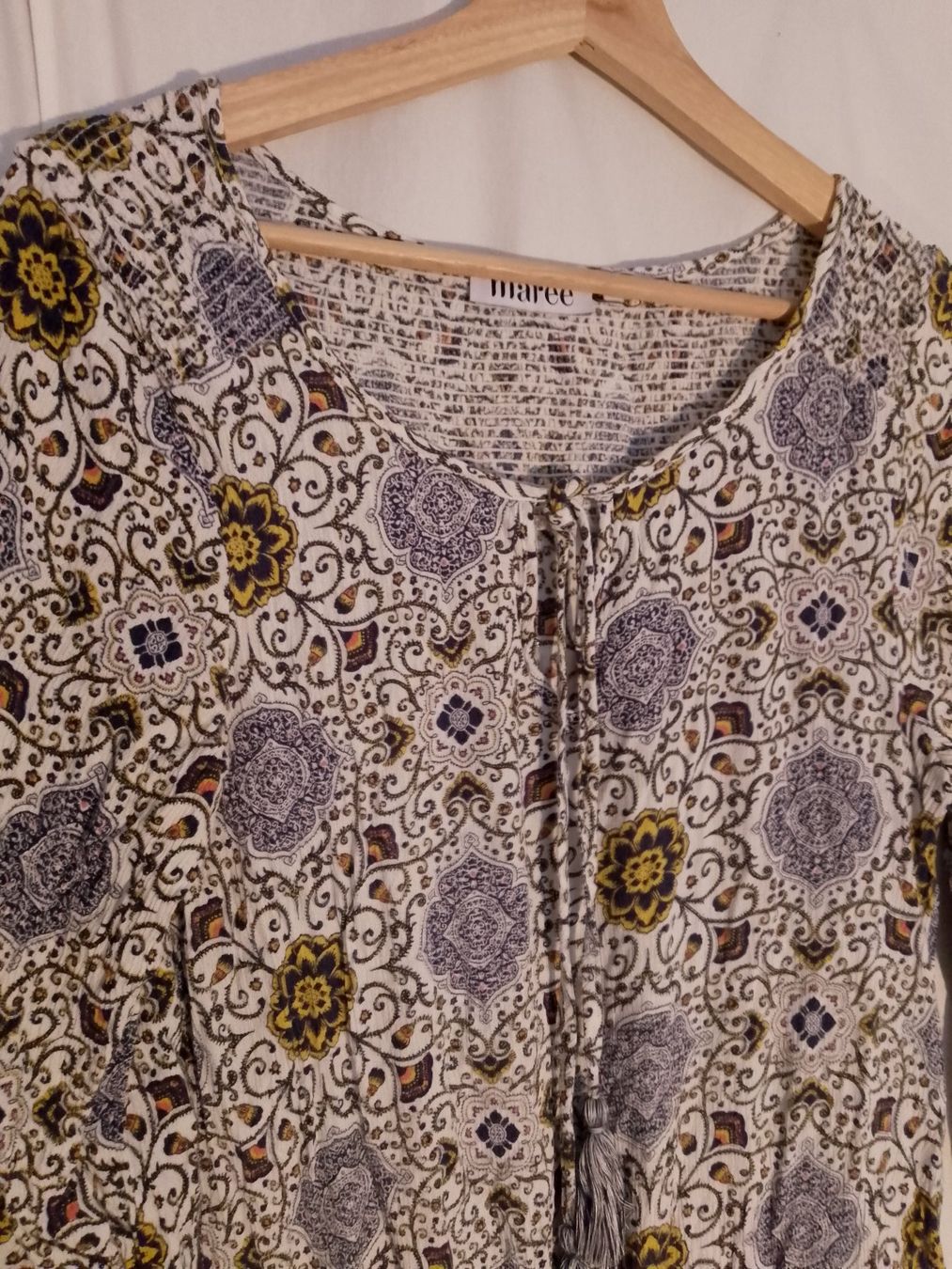 Kleider: Robe blanche estivale – Neu (gemäss Beschreibung) aus Pully von Jod_dydy
