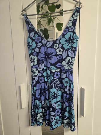 Kleid Gr. S Hibiskus