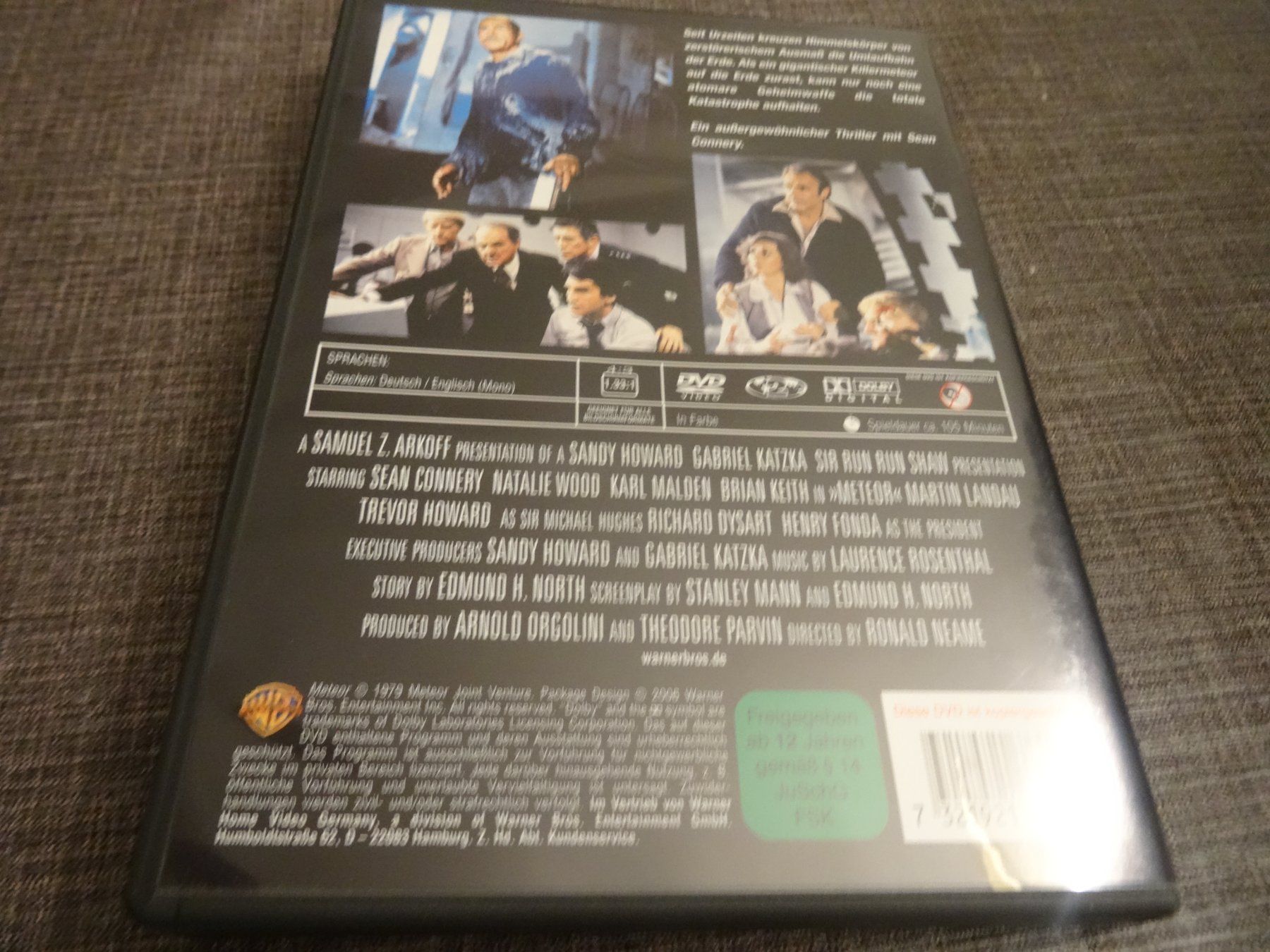 Tutti i DVDs: DVD Film METEOR SEAN CONNERY – Usato da Olten venduto da Disc-Verkauf 2