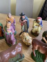 Versch. Alte Krippenfiguren