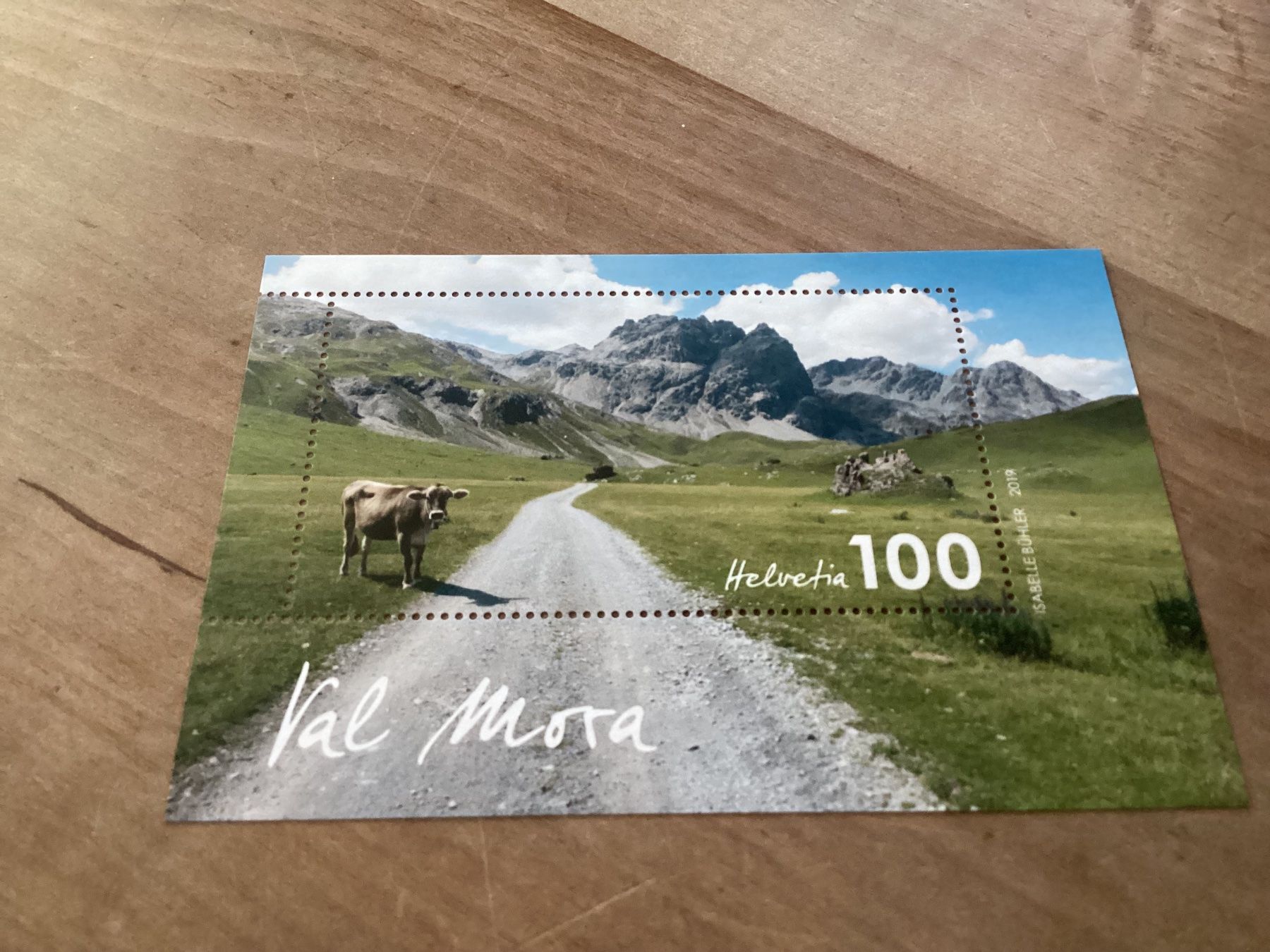Tutti i francobolli: 2019 Sonderblock Briefmarken postfrisch Val Mora – Nuovo (secondo la descrizione) da Seftigen venduto da Muggelwomb