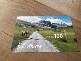2019 Sonderblock Briefmarken postfrisch Val Mora