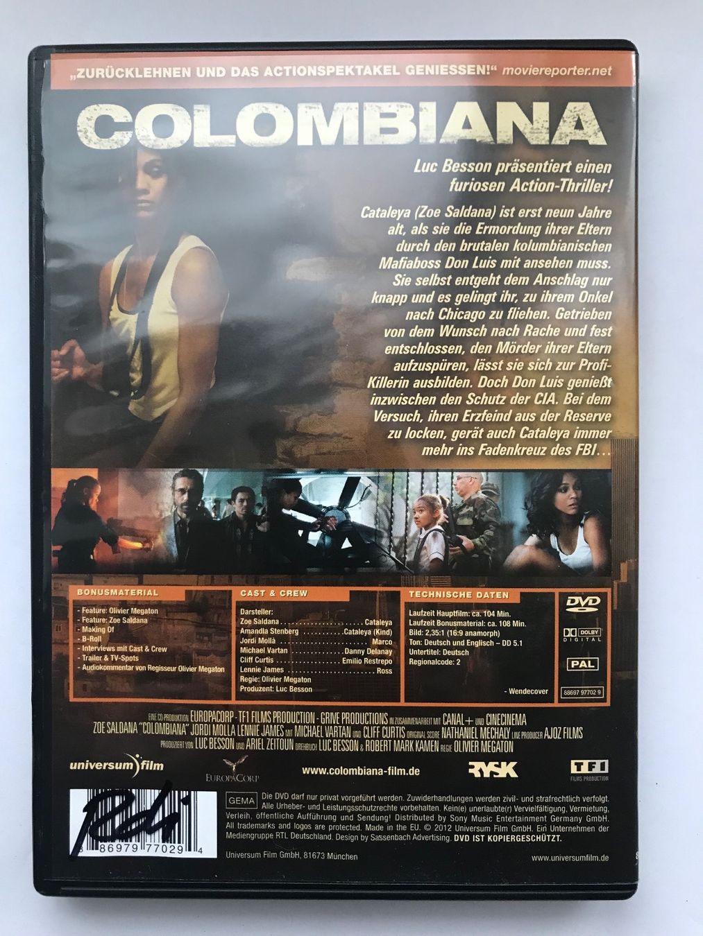 Tutti i DVDs: Colombiana – Usato da Lostorf venduto da heidimeier 1