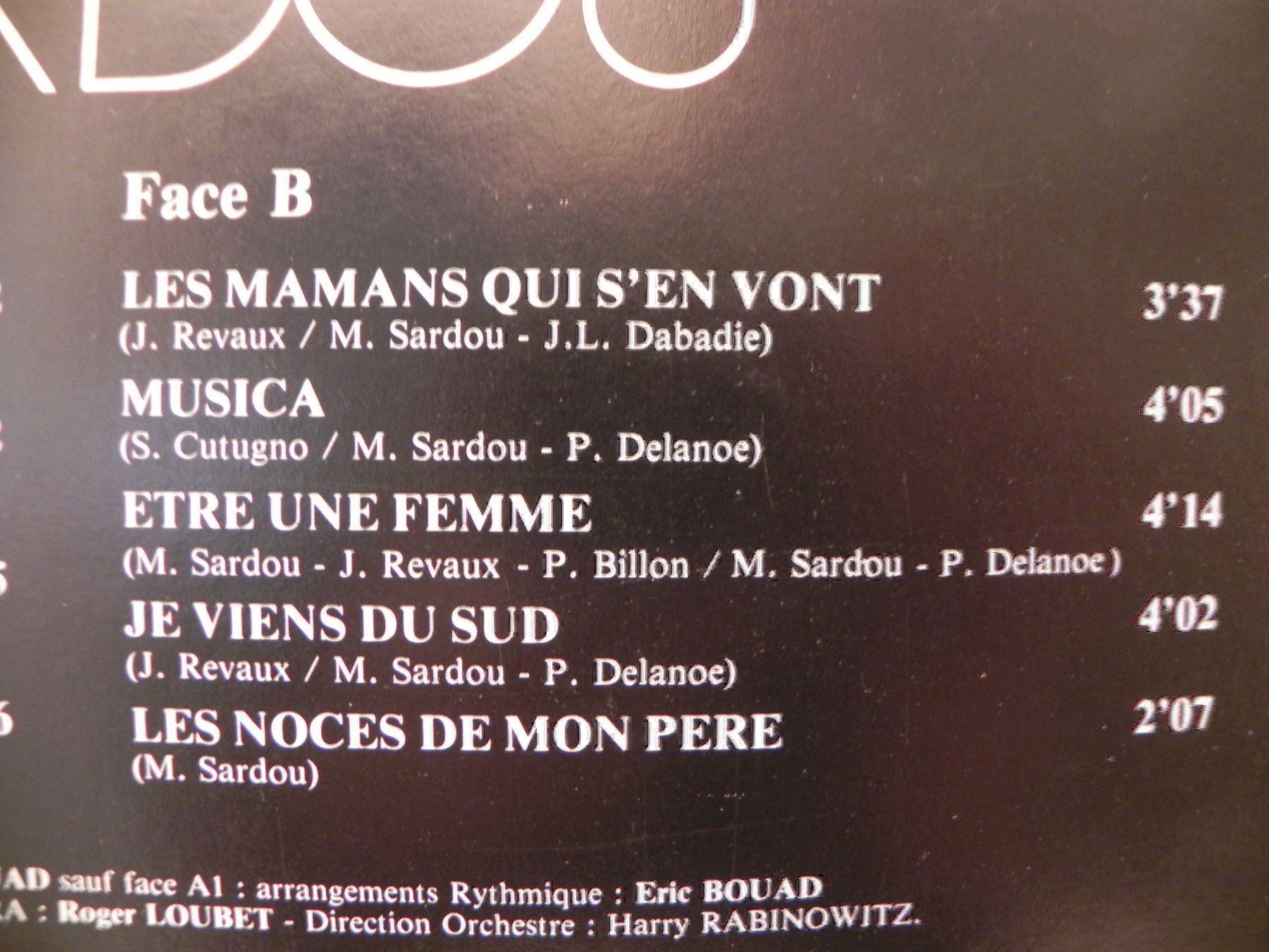 Schallplatten: Michel Sardou, Les Lacs du Connemara – Gebraucht aus Basel von Life-Style-Art 4