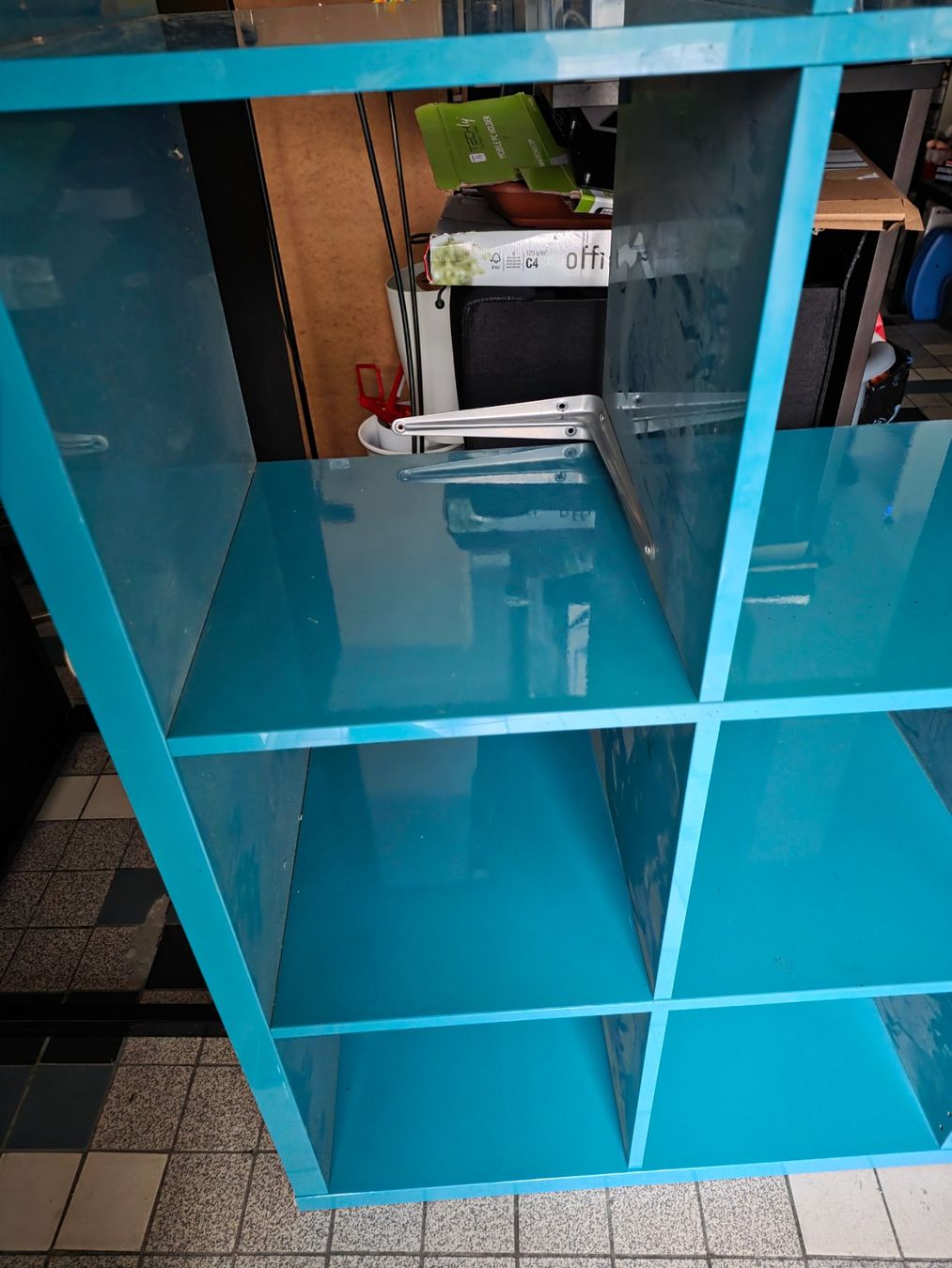 Ikea Scaffali: Türkis Farbernes Ikea Kallax – Usato da Wikon venduto da _mc_speedy_ 2