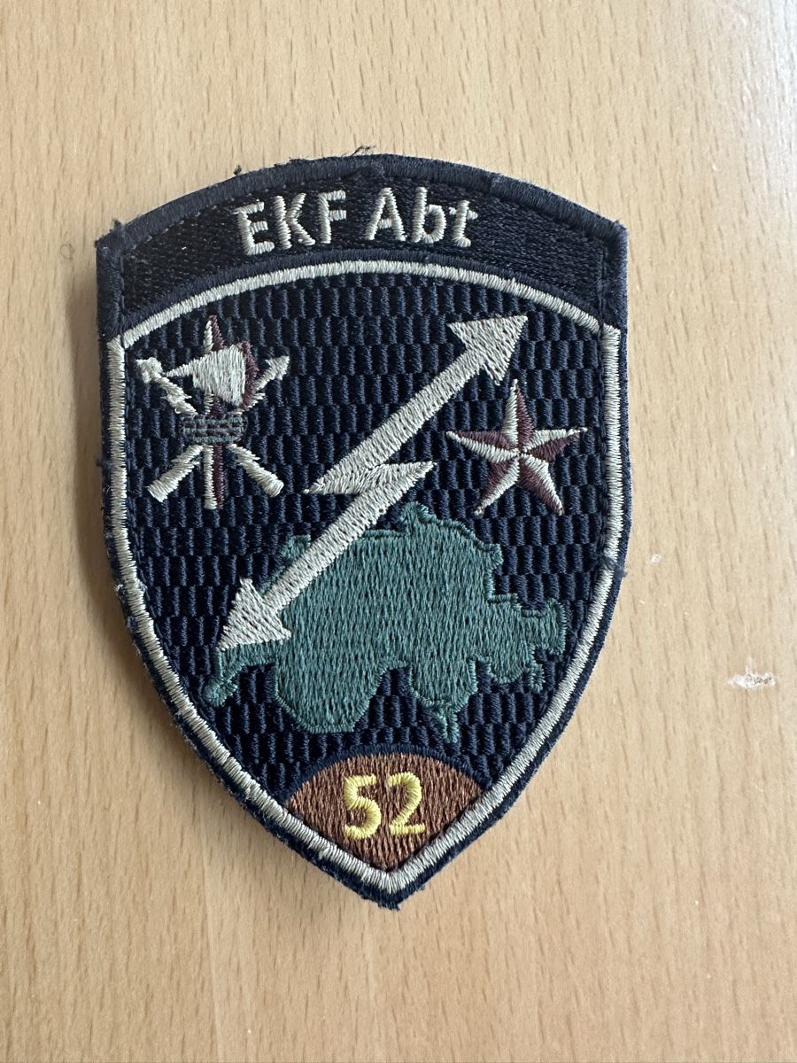 Schweizer Armee Plaketten & Abzeichen: EKF Abt 52, Badge Militär Armee Schweiz – Neu (gemäss Beschreibung) aus Galgenen von obe_dj6b