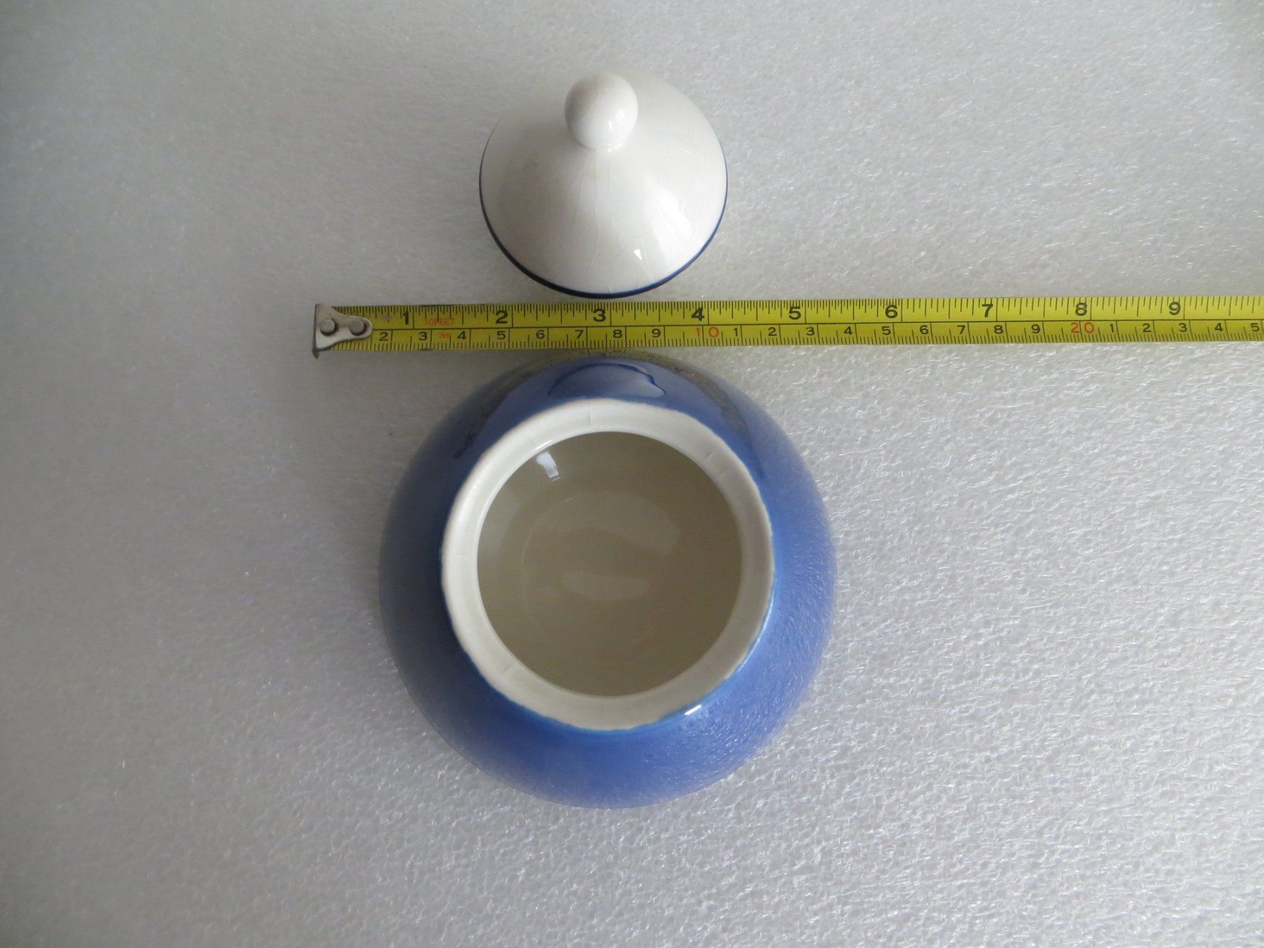 Zuckerdosen: Zuckerdose marineblau-weiss – Neu (gemäss Beschreibung) aus Allschwil von Boutique_16b 7