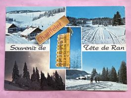 1986 Hotel Tête de Ran. Le Perle de Haut-Jura Neuchâtel