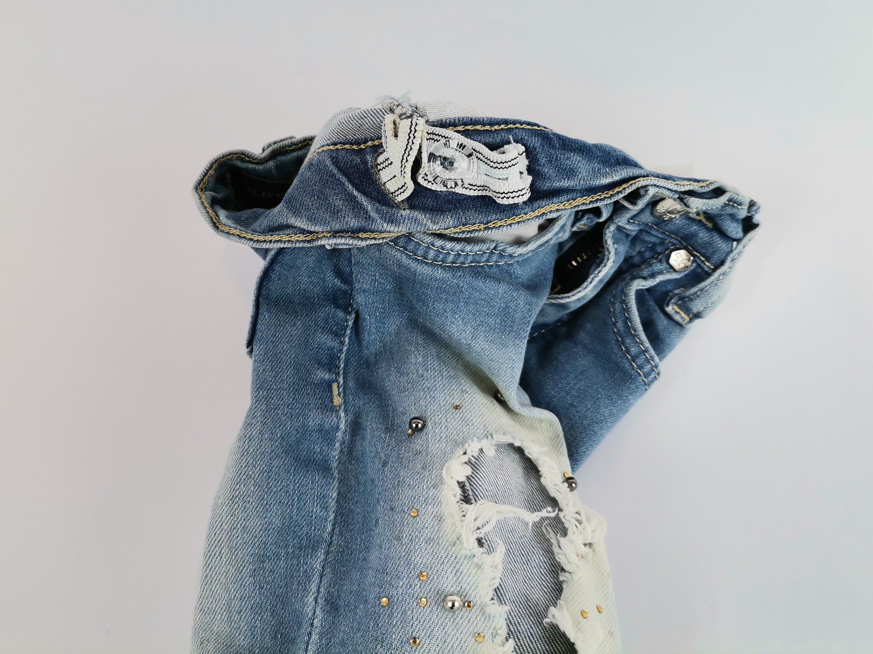 Philipp Plein Pantaloni: PHILIPP PLEIN Jeans Hellblau Gr.92 – Usato da Schaffhausen venduto da Restwert_SH 5
