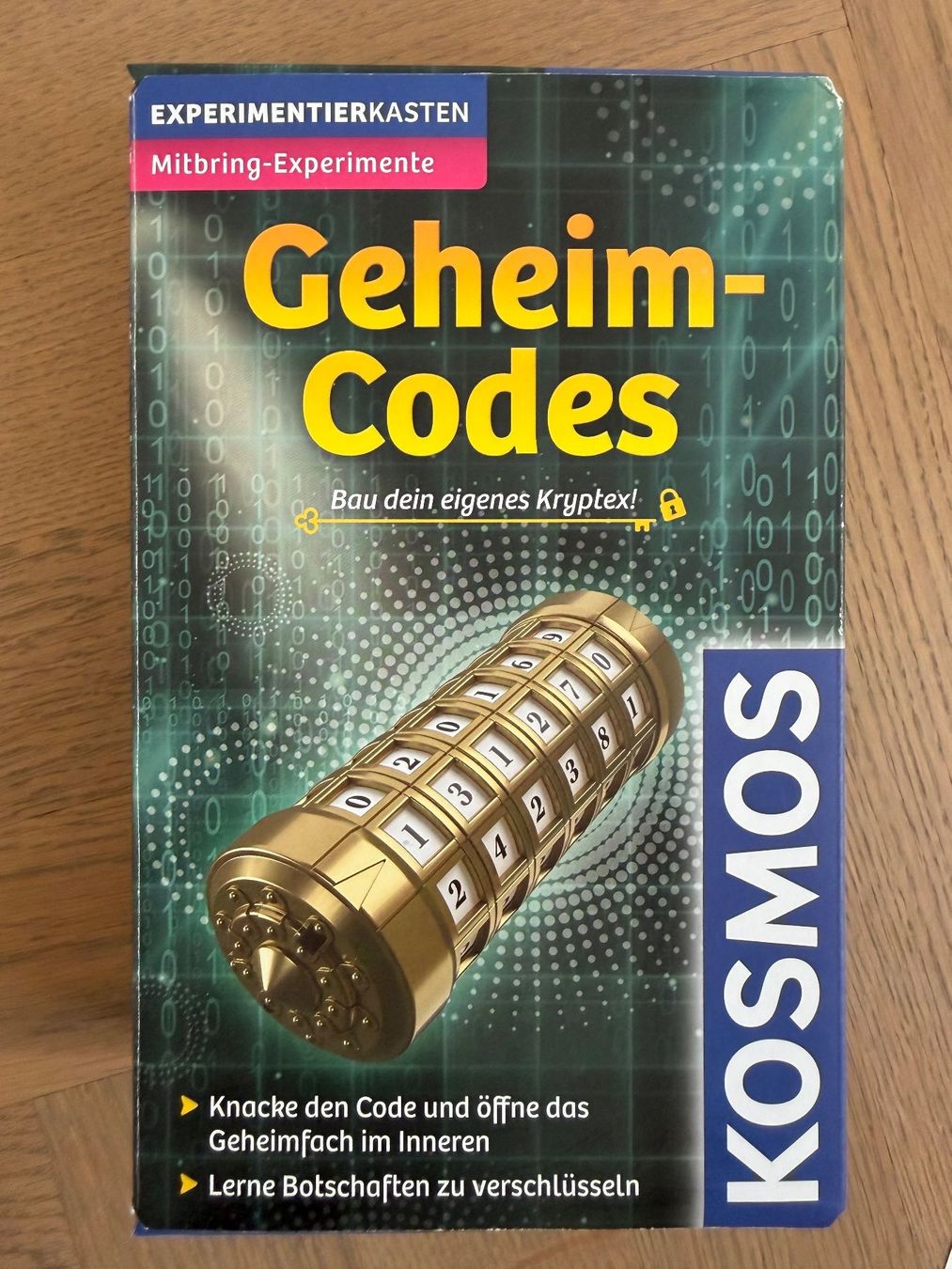 Kosmos Spiele: Geheim-Codes - Bau dein eigenes Kryptex! KOSMOS – Gebraucht aus Bubikon von Cleo_4