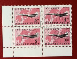 UNGARN FLUGPOST RUSSLAND SOWJETUNION TUPOLEV TU-144 1979 ET