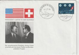 Flugpost- Genf -1977