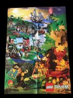 Lego-Poster Piraten aus den 1980ern