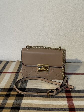 Seidenfeldt Handtasche, beige, neuwertig, Top Zustand!