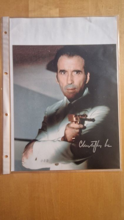 Christopher Lee, Original Autogramm m. Zertifikat (Gebraucht) in ...