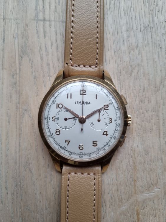 Mouvement Chronographe Lemania 4252 - Mécanique à Remontage Manuel, Répétition 1/4, En Acier, D'occasion