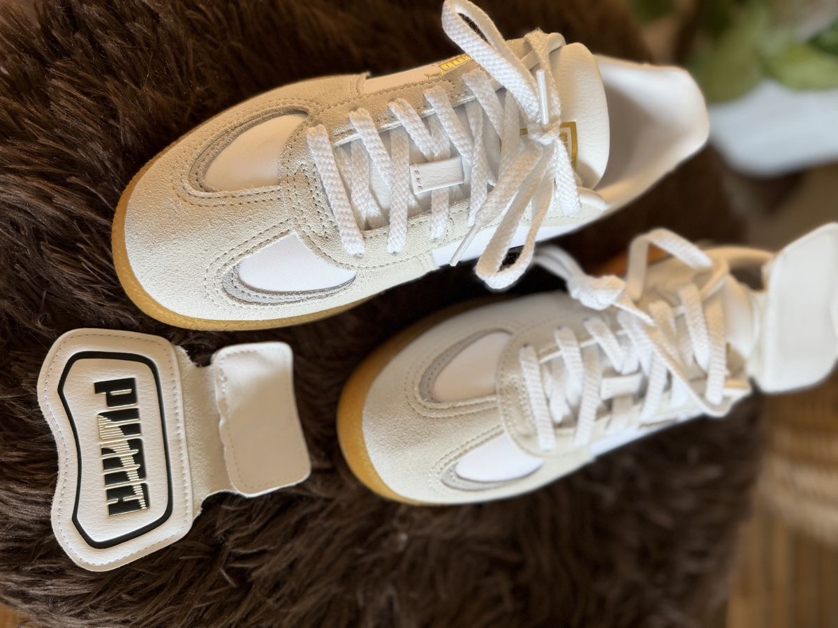 Puma Scarpe da donna: Puma Palermo Blanc et Daim Neuves – Nuovo e nell'imballaggio originale da Troinex venduto da cashgva 3
