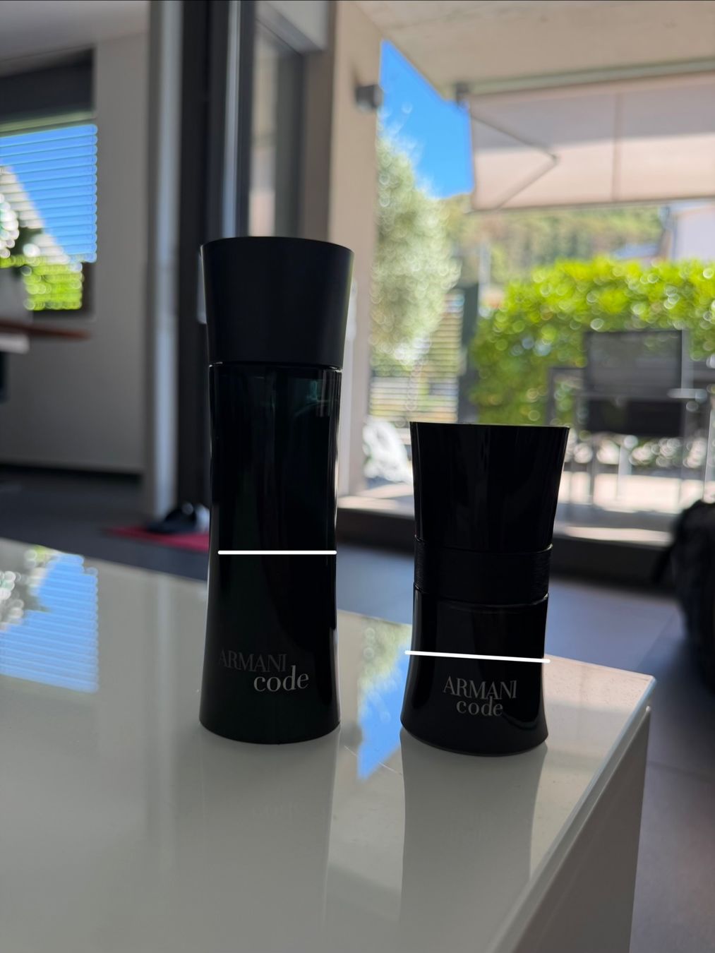 Armani Parfums & Eau de Toilette: Parfum Set Giorgio Armani Code zwei Flaschen gebraucht – D'occasion à Laufenburg par swissluxuryboy 1
