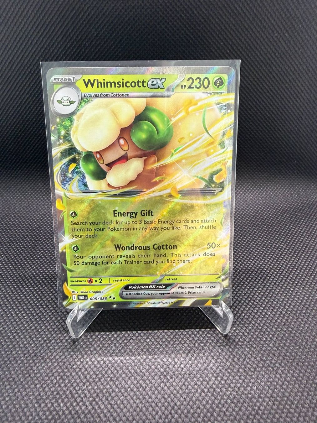 Pokémon Carte collezionabili: Pokemon White Flare - Whimsicott ex 005/086 – Usato da Horn venduto da Chilldone