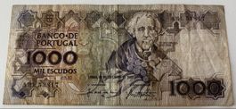 Portugal 1000 Escudos 26.02.1987