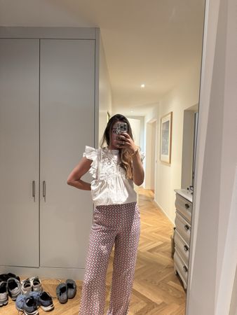 Damen Hose gemustert Grösse S guter Zustand