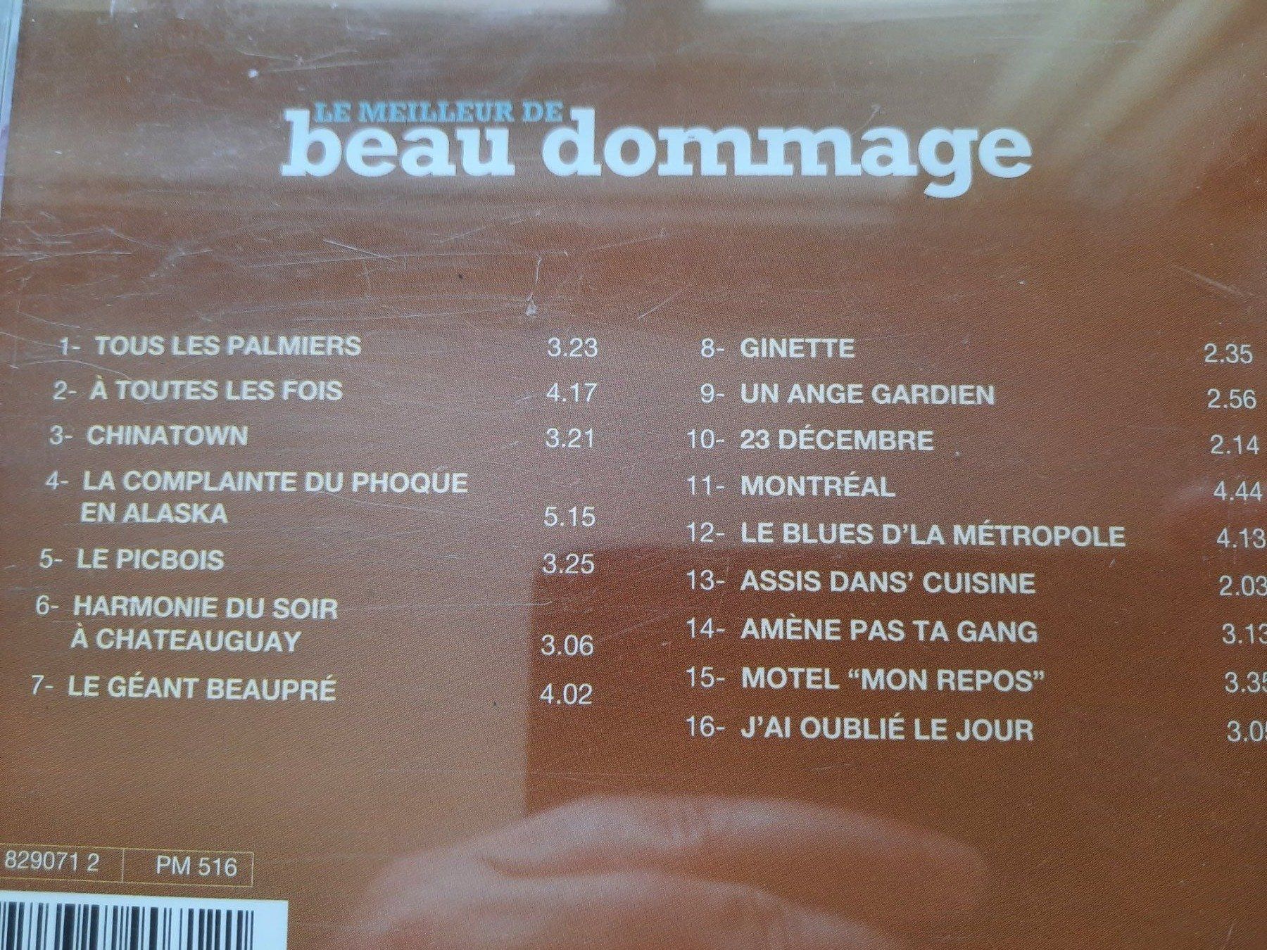 CDs: CD Le meilleur de beau dommage – Gebraucht aus Pully von bro_n52j 2