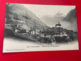 Gotthardbahn - Wassen und die Windgelle
