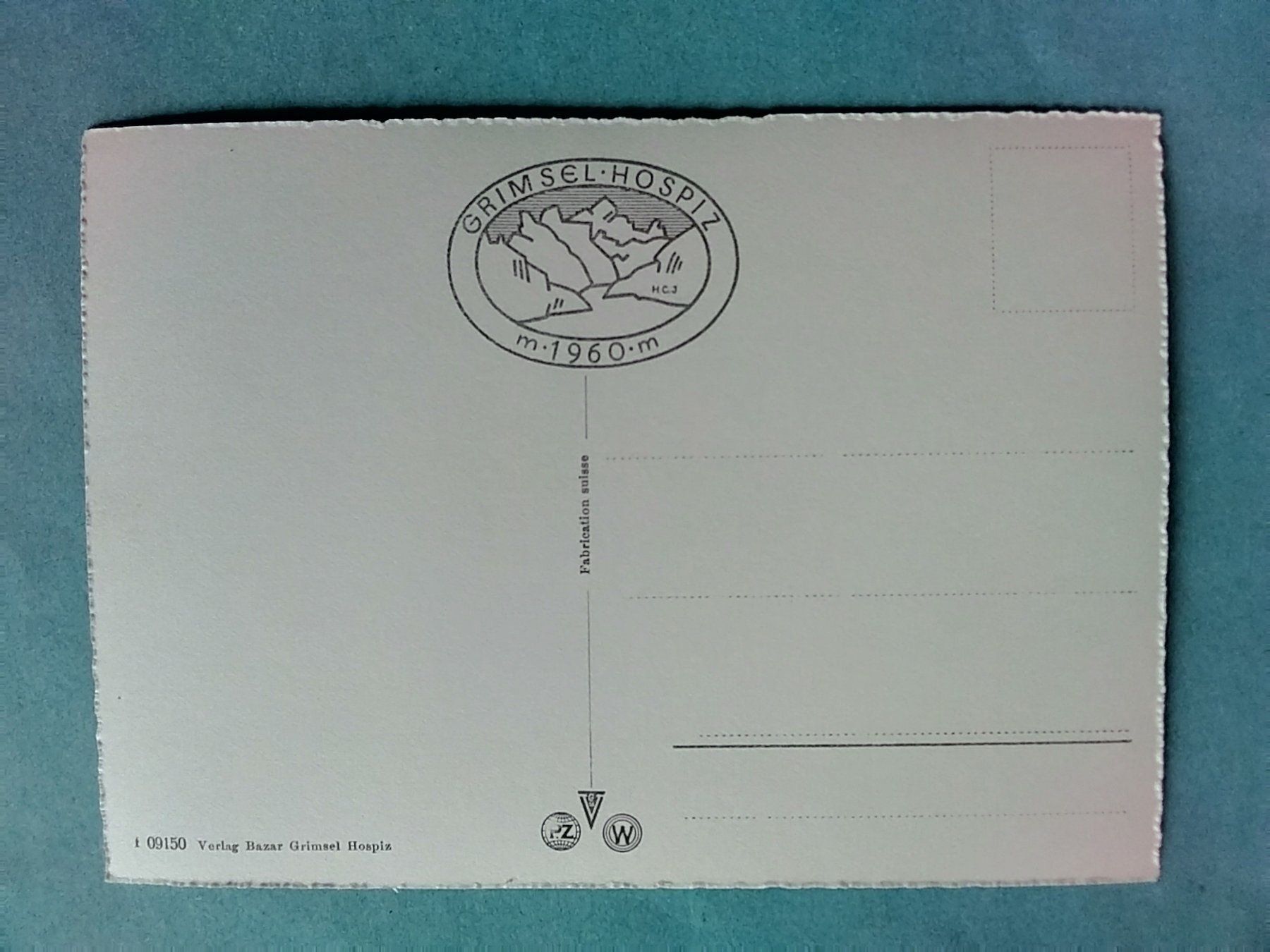 Cartoline postali: BE Oberaar-Stausee mit Gletscher – Usato da Appenzell venduto da lama19 1