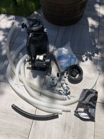 Poolpumpe mit schleuche filtermaterial 