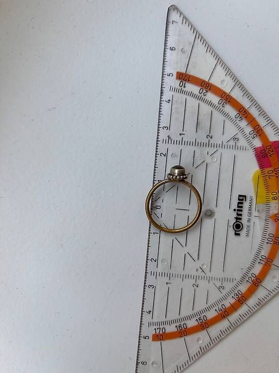 Anelli: Silberner Ring mit Stein – Usato da Bern venduto da mari773 2