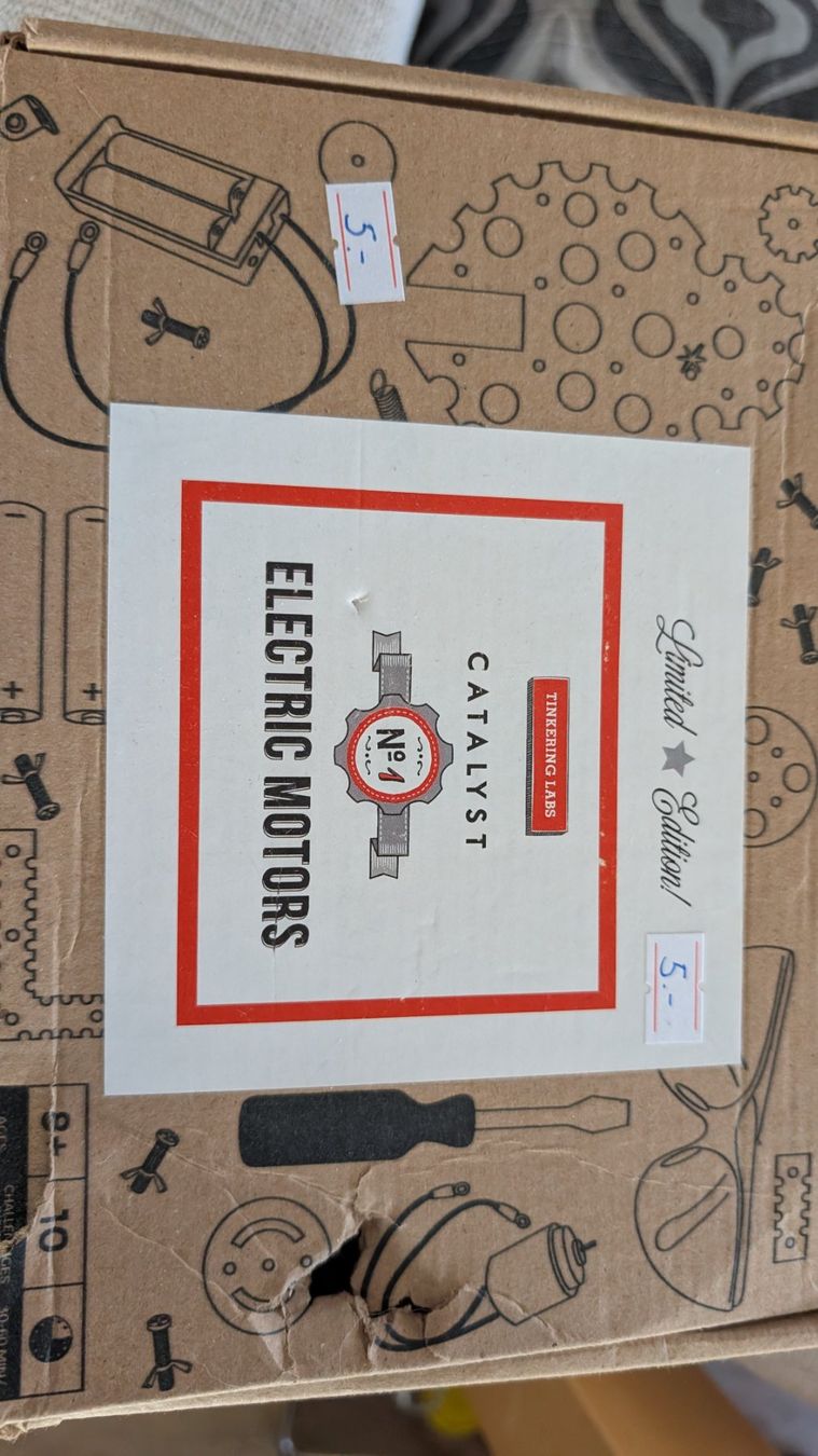 Kit di costruzioni: tinkering labs electric motors catalyst – Usato da Zürich venduto da nurp 1