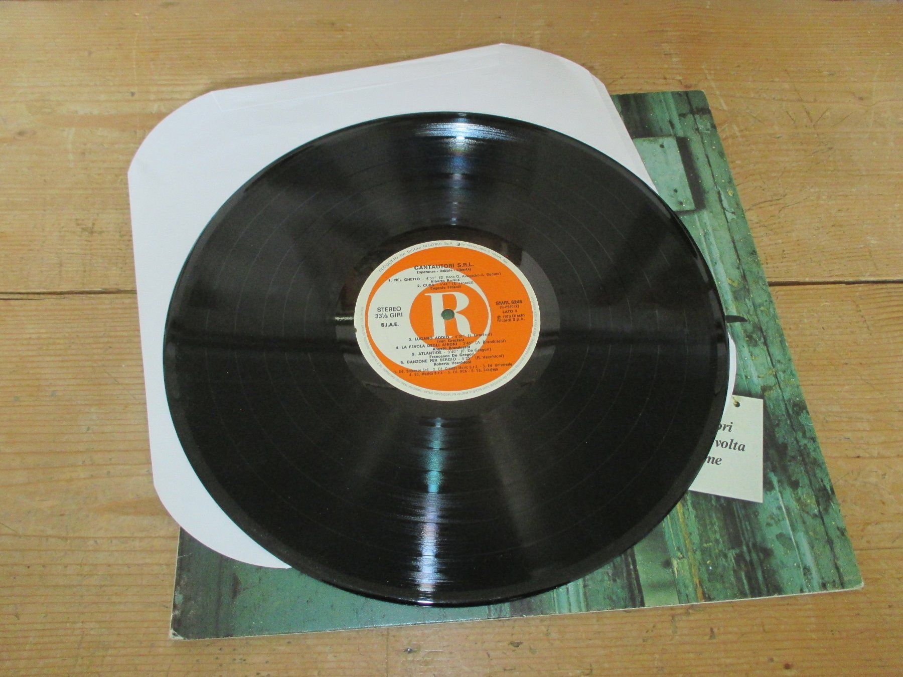 Vinyles: CANTAUTORI , 1979 – D'occasion à Flims - Dorf par Stagediver 5