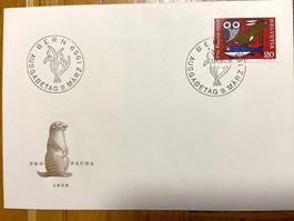 Pro Fauna 1959, Ersttag