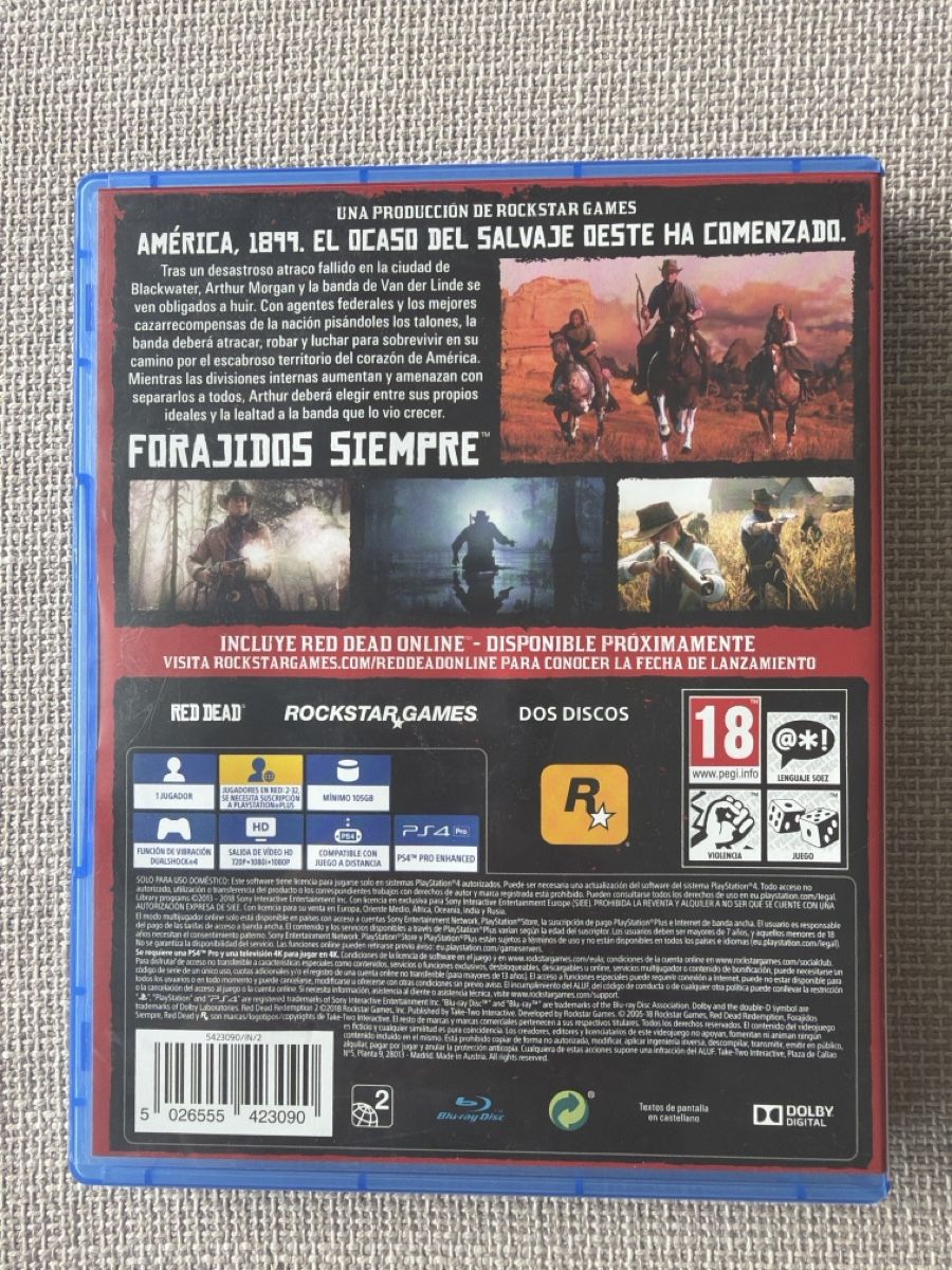 Giochi: Red Dead Redemption II PS4  – Nuovo (secondo la descrizione) da Morges venduto da Igp10 1